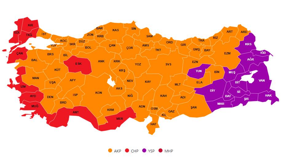 AKP'nin 6,5 milyon oyu hangi partiye gitti? 2